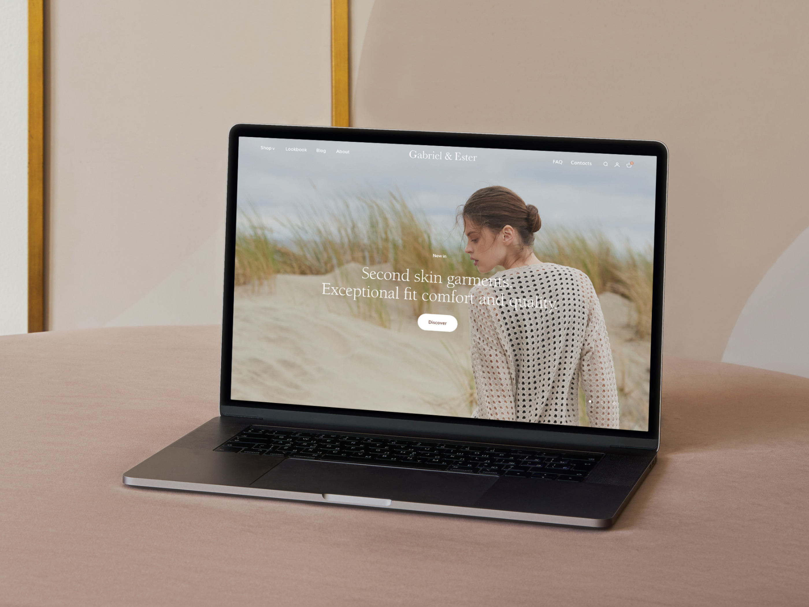 Gabriel&Ester — Visual concept and website